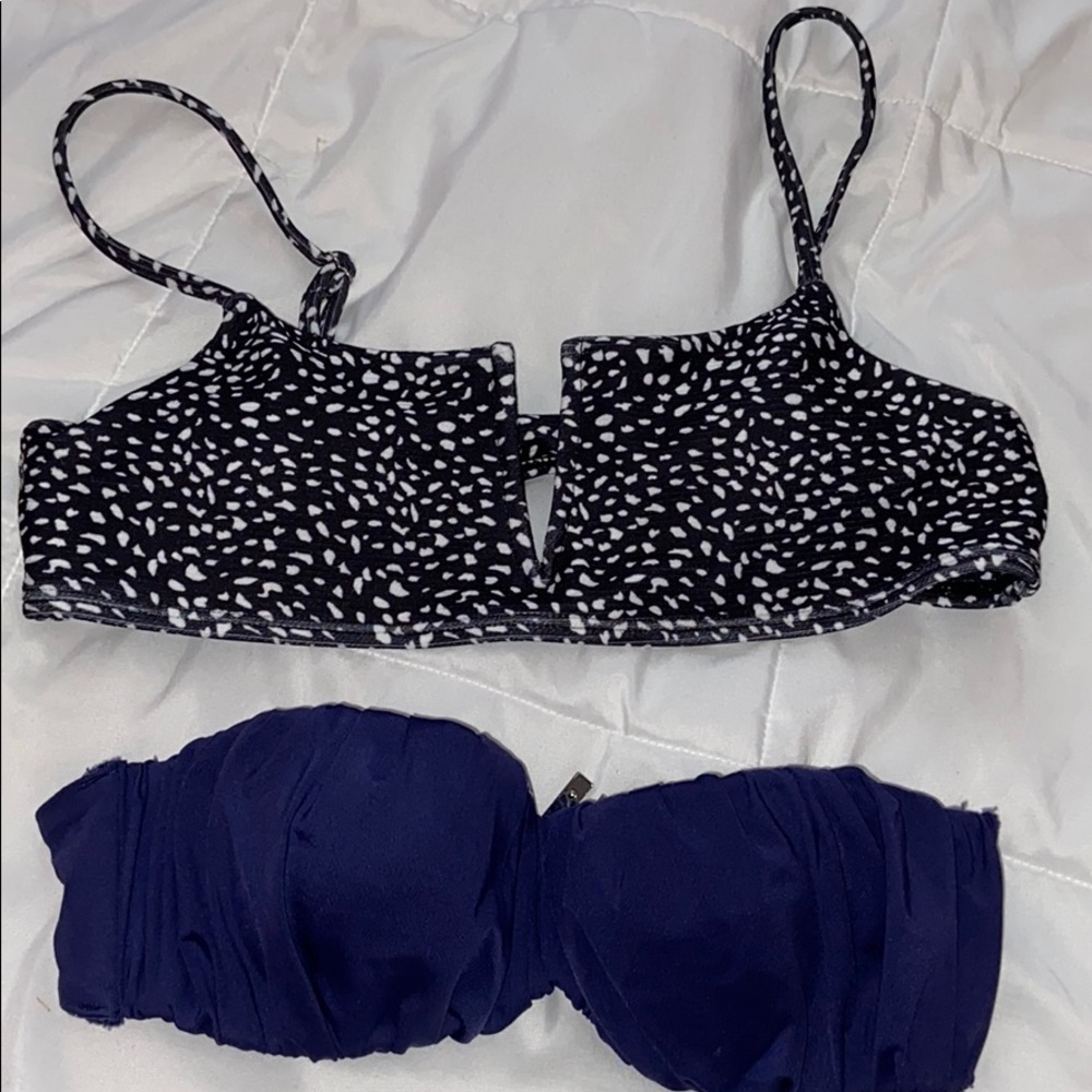 Two bikini tops in great condition